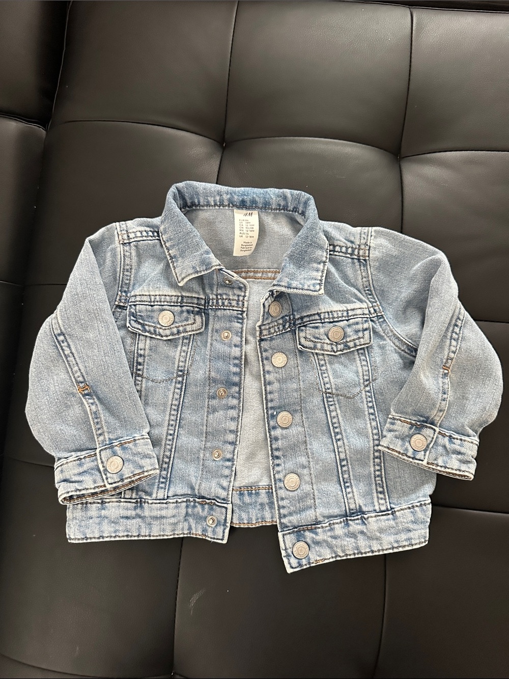 H&M Light Blue Kids Denim Jacket